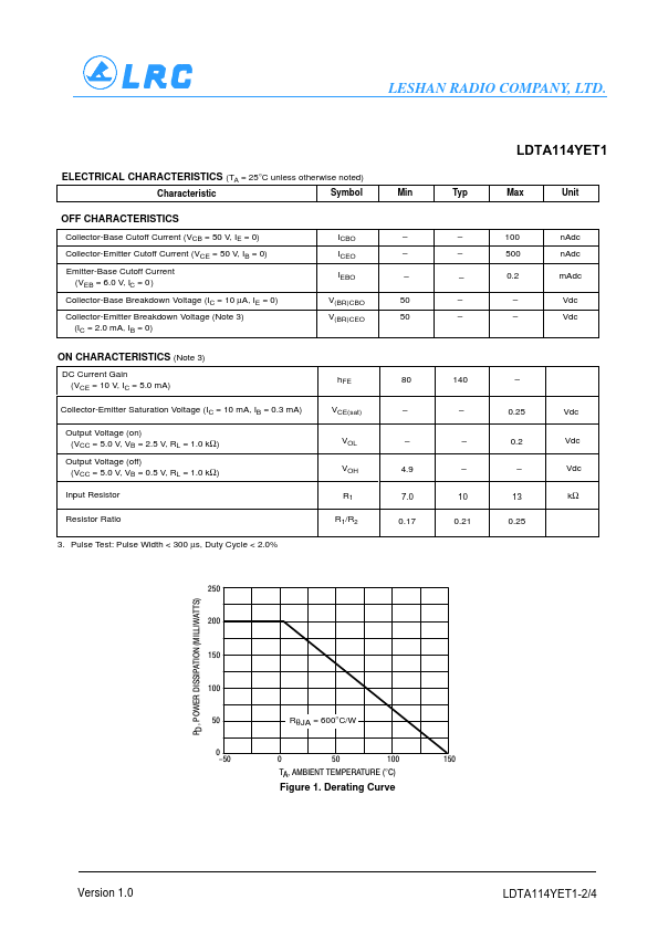 LDTA114YET1