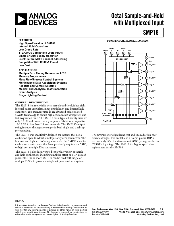 SMP18 Analog Devices