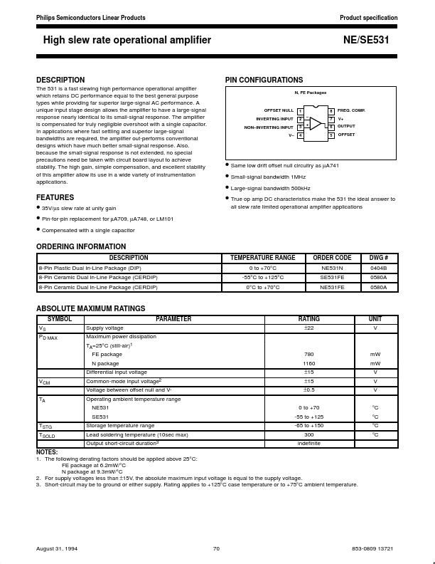 NE531 Philips