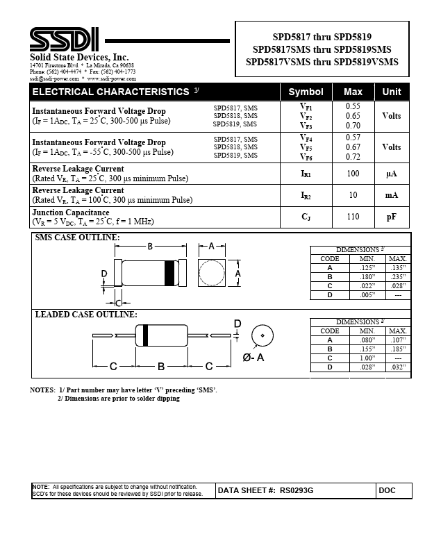 SPD5818VSMS