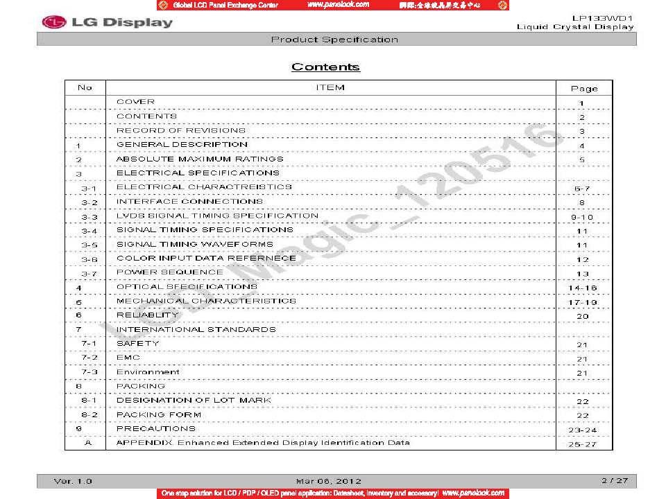 LP133WD1-SLA1