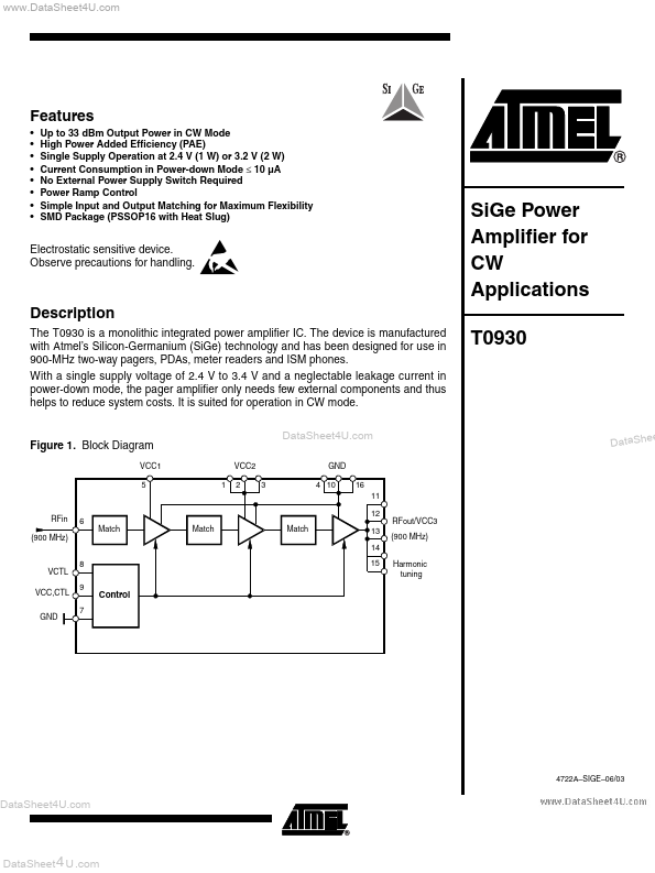T0930 ATMEL Corporation