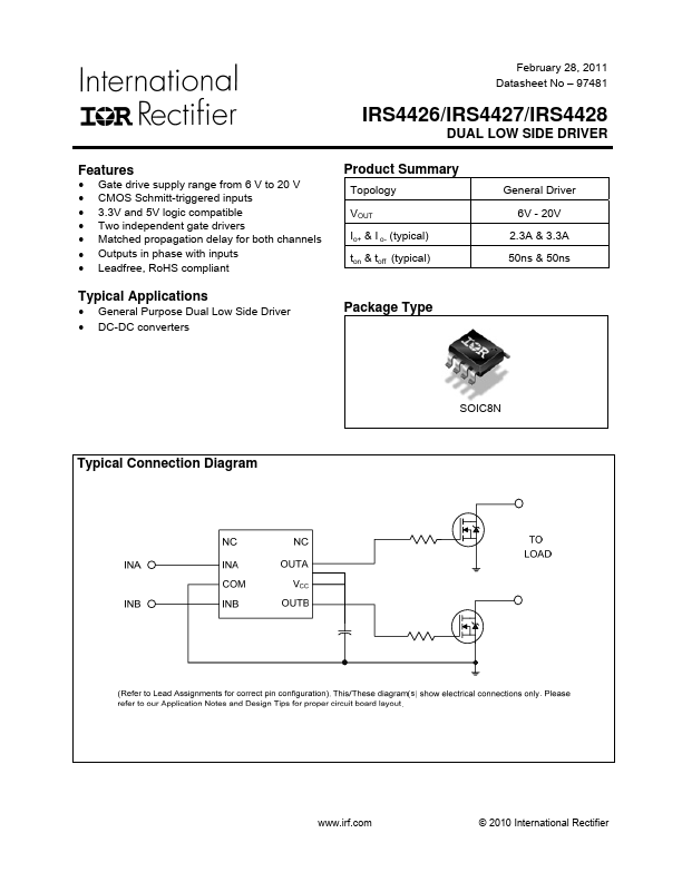 IRS4428SPbF