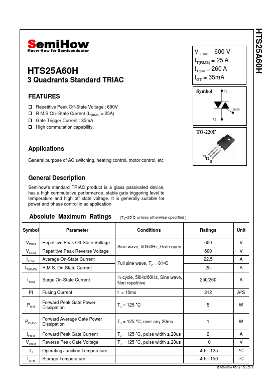 HTS25A60H