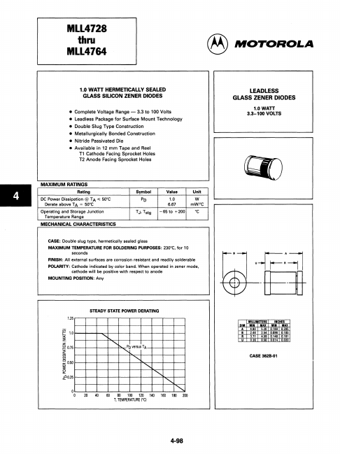 MLL4752 Motorola