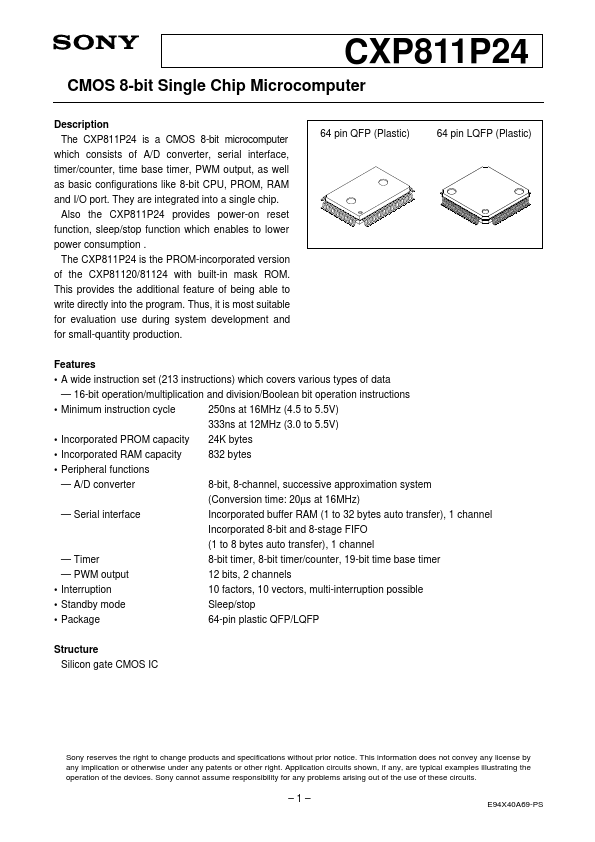 CXP811P24