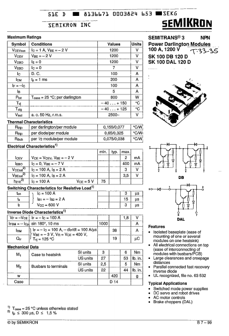 SK100DAL120D