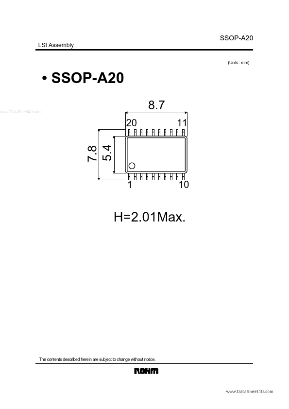 SSOP-A20