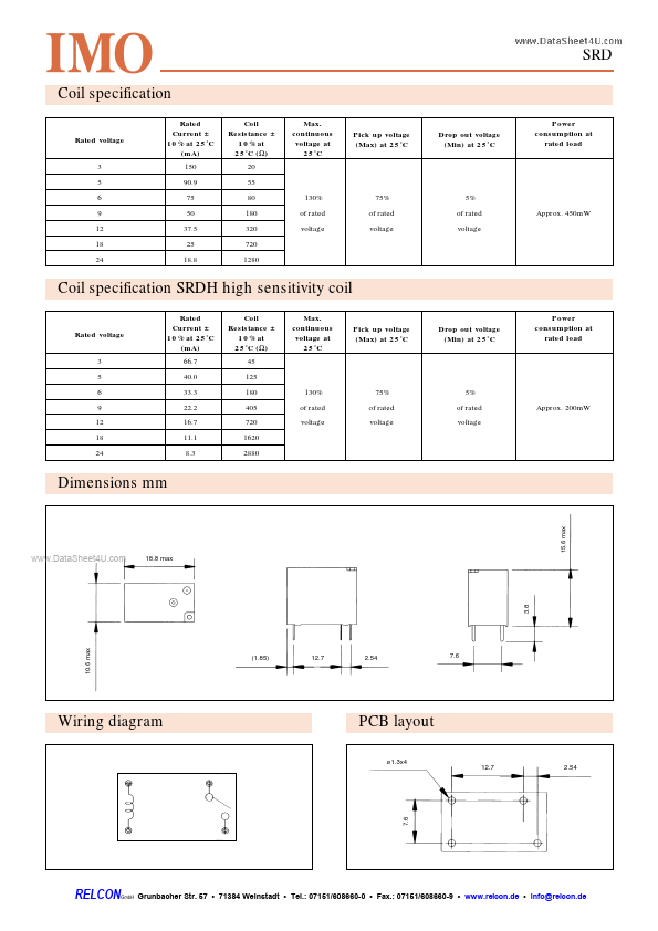 SRDH-1A-S-xxVDC