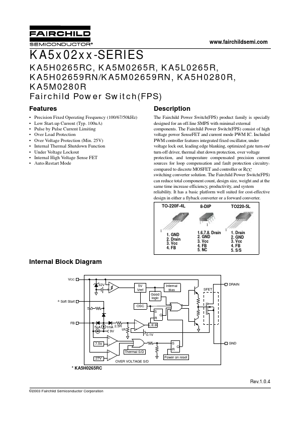 5M02659RN Fairchild Semiconductor