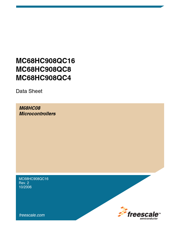 MC68HC908QC4 Freescale Semiconductor