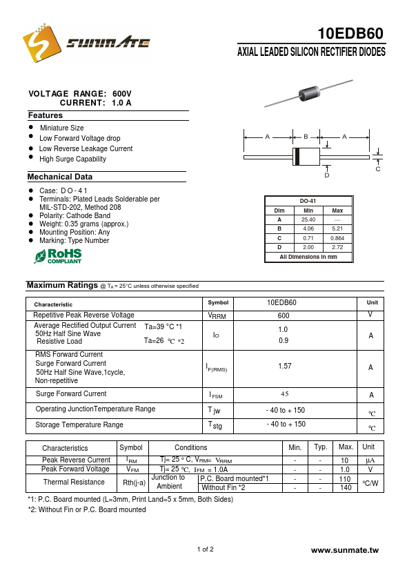 10EDB60 SUNMATE