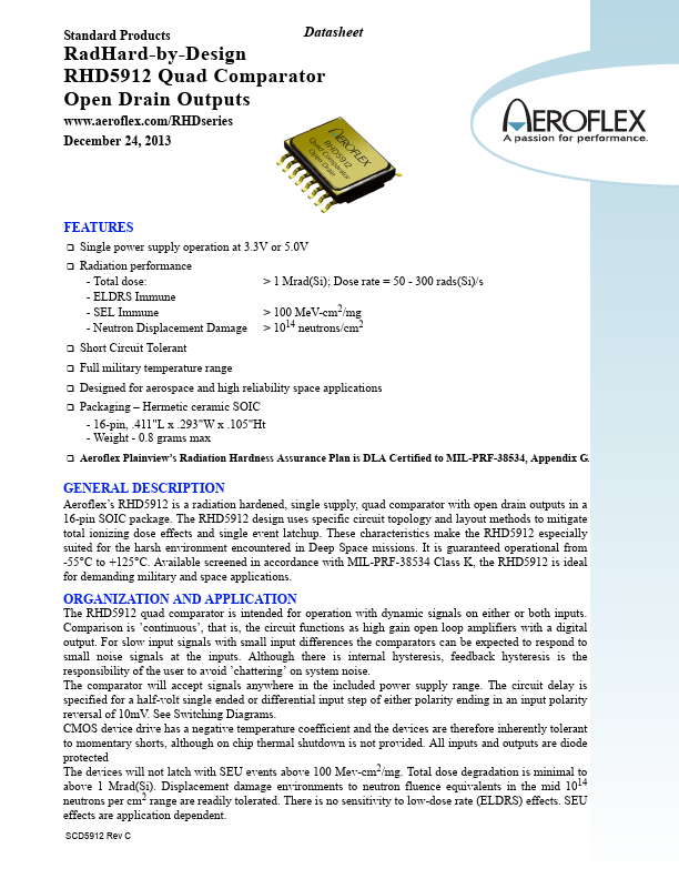 RHD5912 Aeroflex Circuit Technology