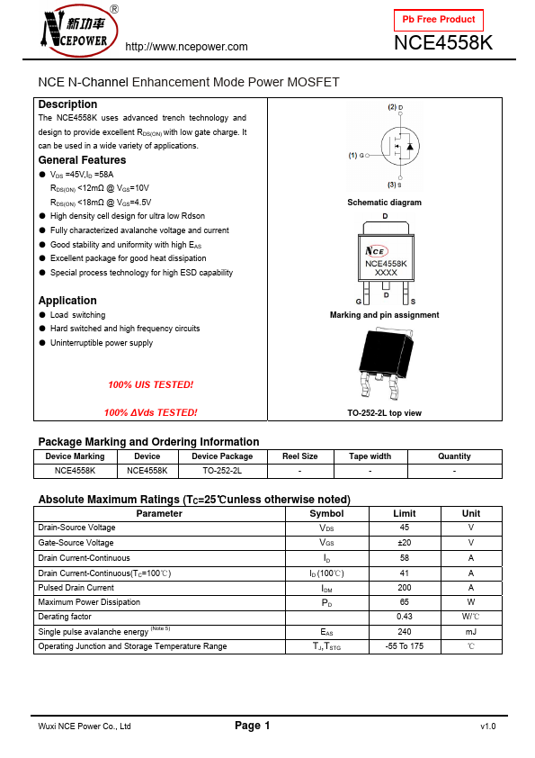 NCE4558K