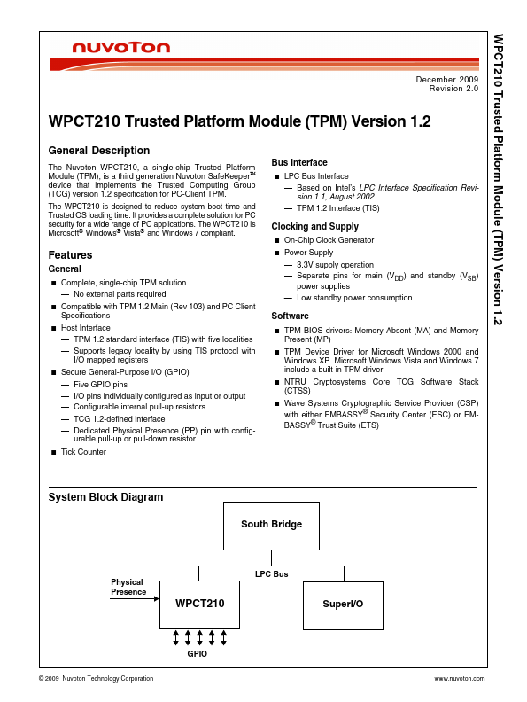 <?=WPCT210?> डेटा पत्रक पीडीएफ