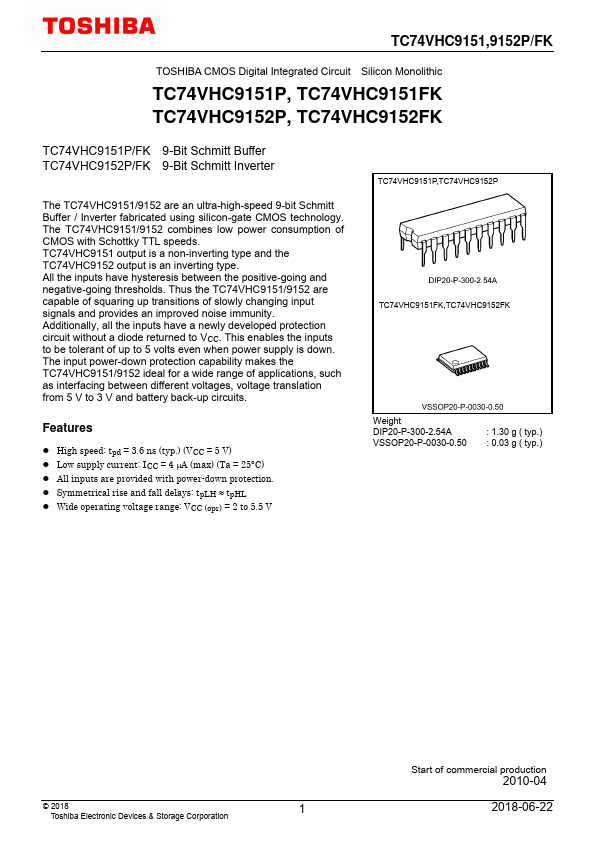 TC74VHC9151P