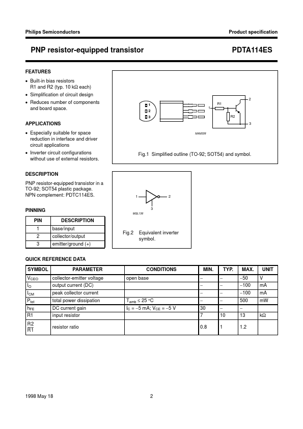 PDTA114ES