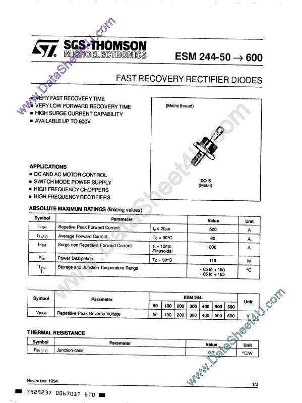 ESM244-100 ST Microelectronics