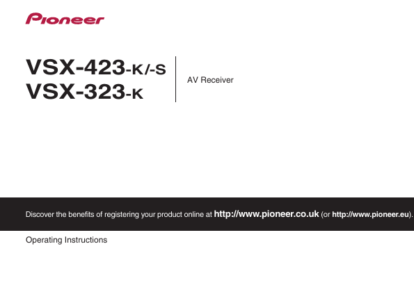 VSX-423-S Pioneer