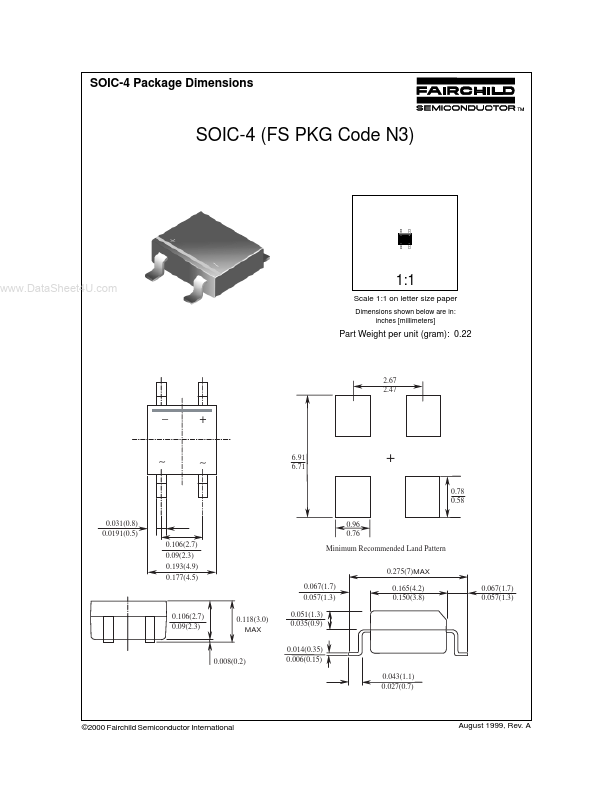 <?=SOIC-4?> डेटा पत्रक पीडीएफ