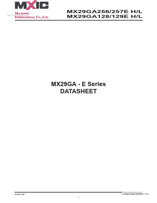 MX29GA257E