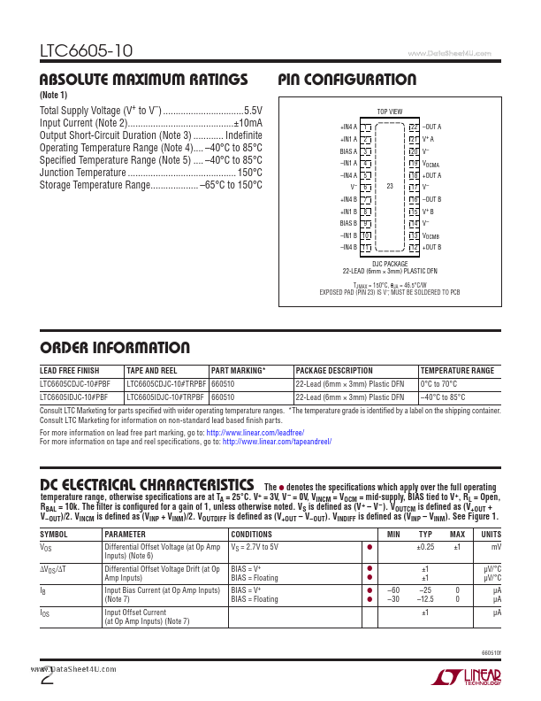 LTC6605-10