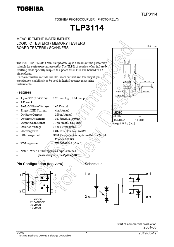 TLP3114 Toshiba