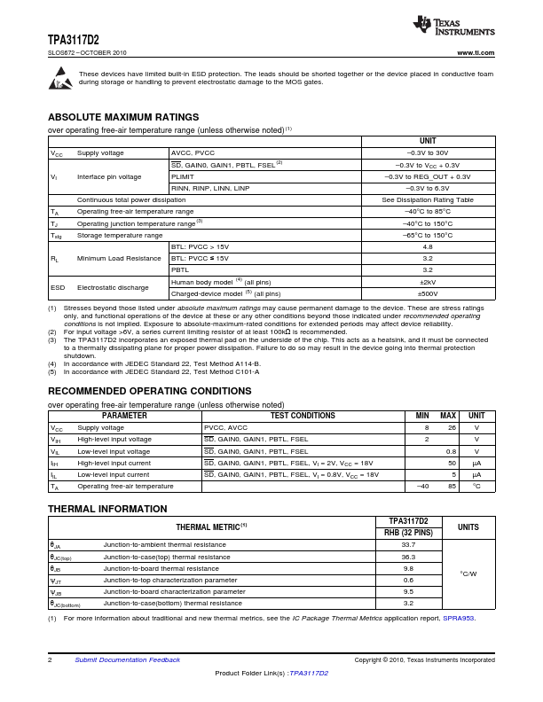 TPA3117D2