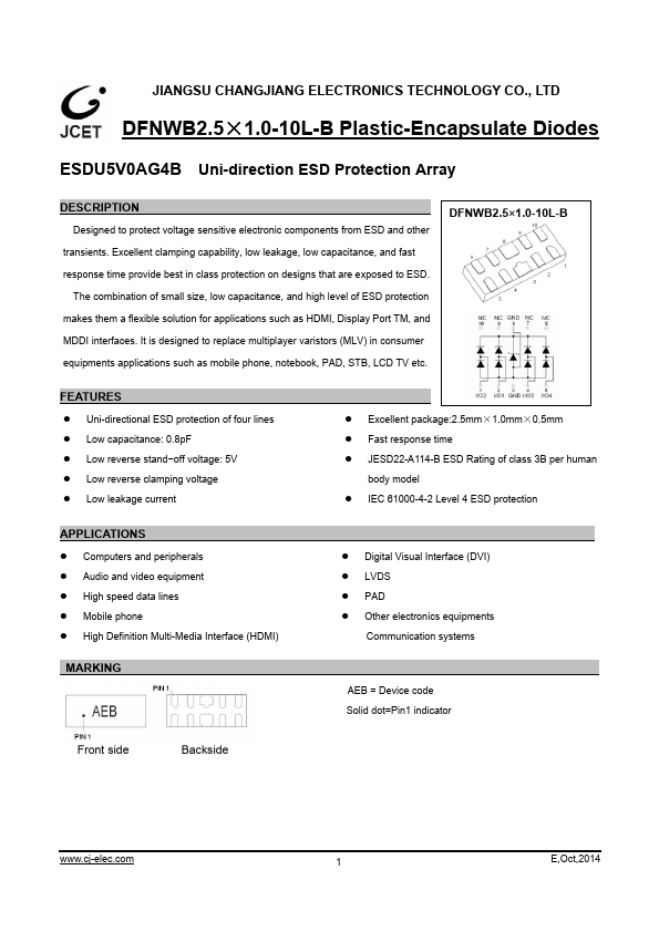 <?=ESDU5V0AG4B?> डेटा पत्रक पीडीएफ