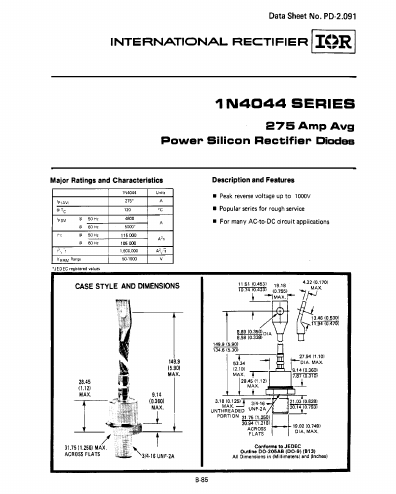 1N4051 International Rectifier