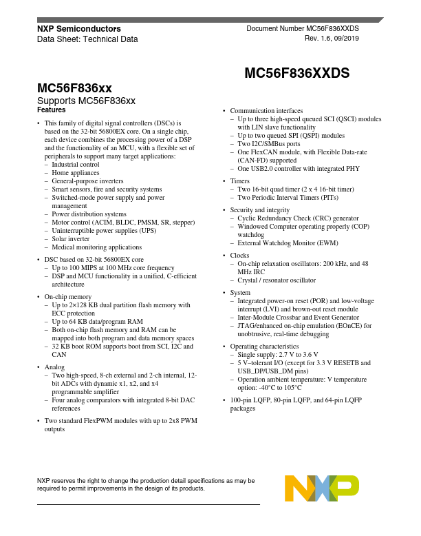 MC56F83683