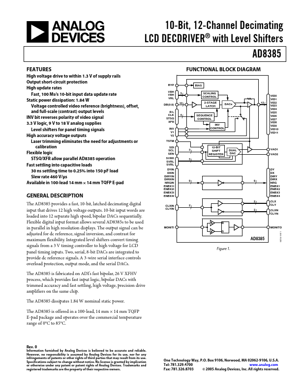 AD8385 Analog Devices