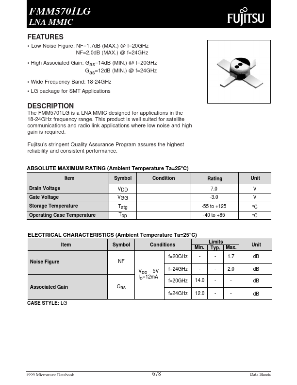 FMM5701LG Fujitsu Media Devices