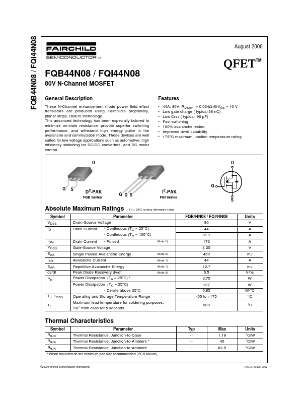 FQI44N08