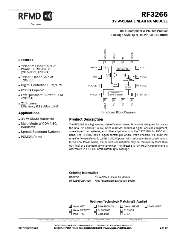 RF3266