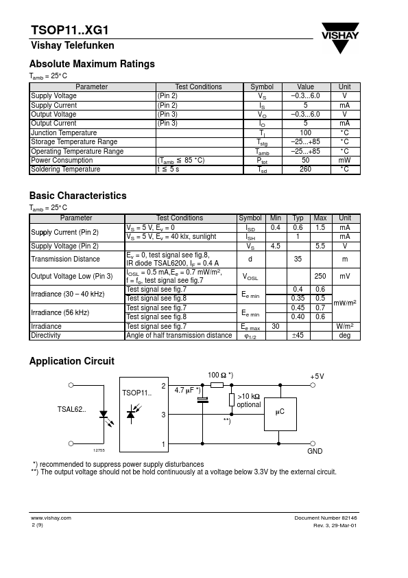 TSOP1138XG1