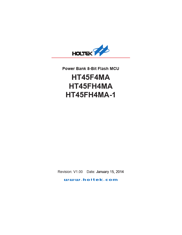 HT45F4MA Holtek Semiconductor