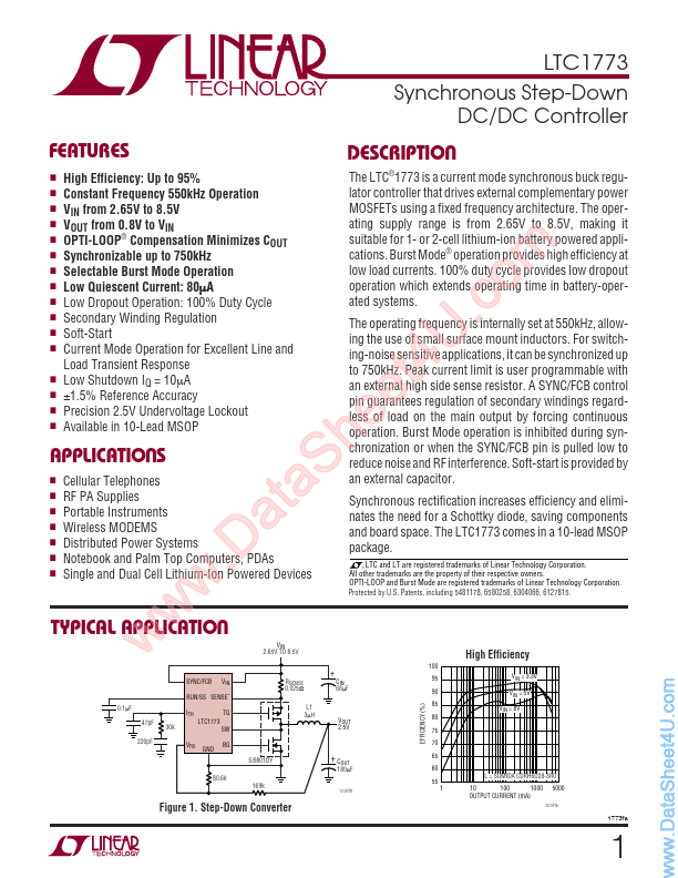 LTC1773 Linear Technology