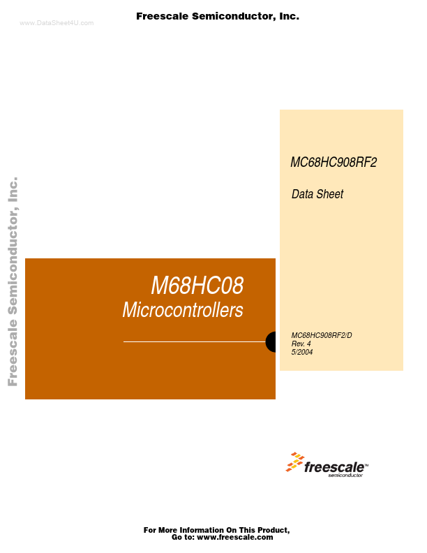 MC68HC908RF2 Freescale Semiconductor