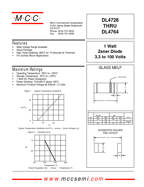 DL4738 Micro Commercial Components