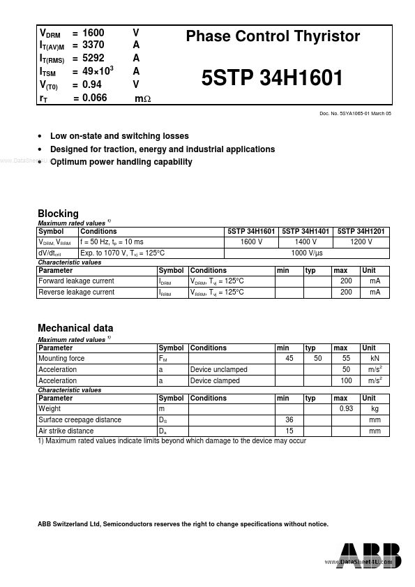 5STP34H1601