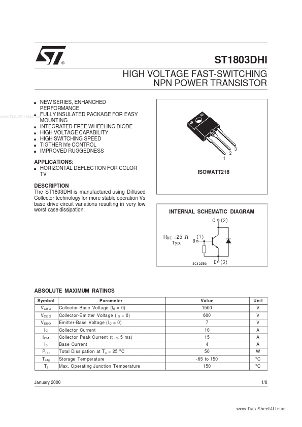 1803DHI STMicroelectronics