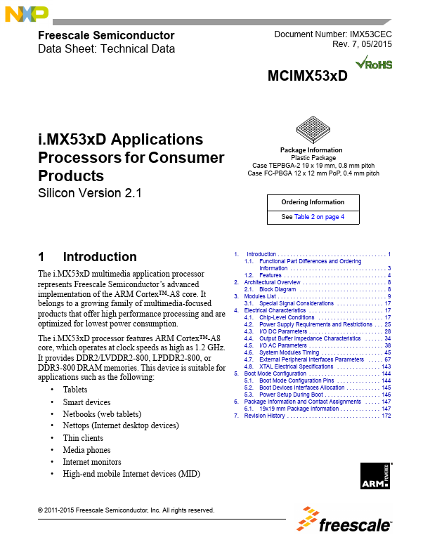 MCIMX535DVV1C