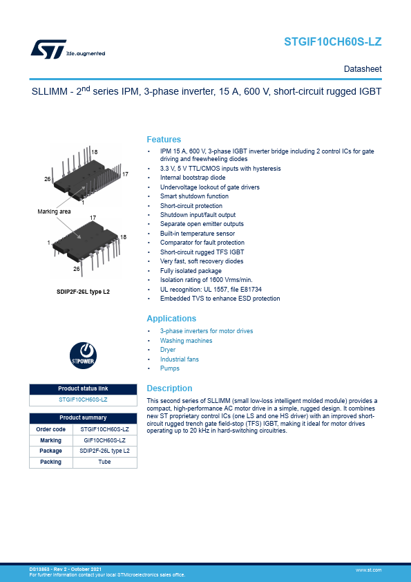 STGIF10CH60S-LZ