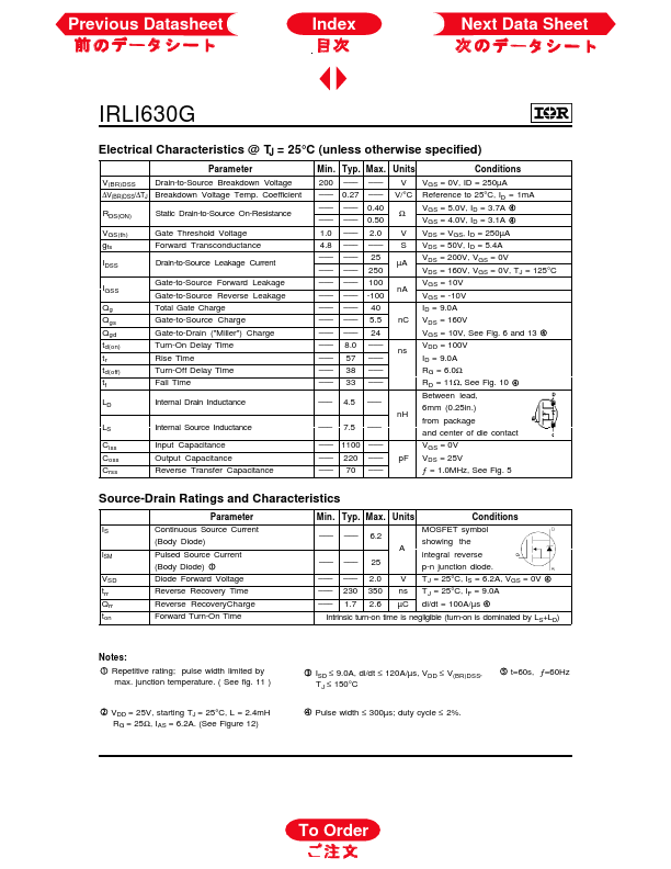 IRLI630G