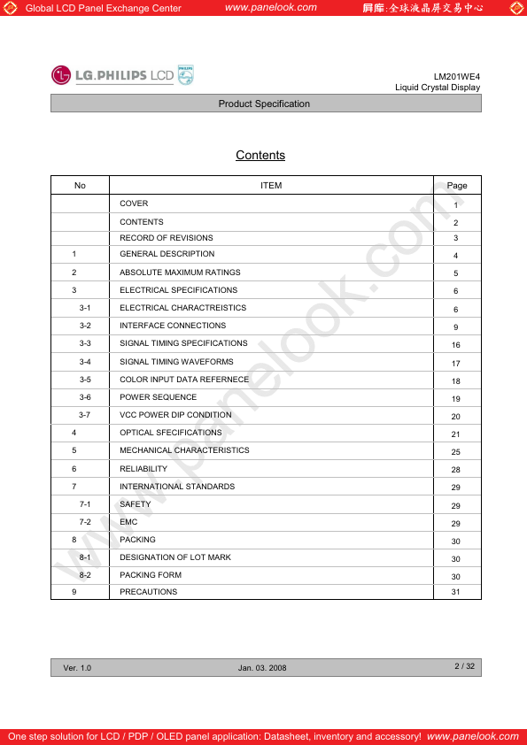 LM201WE4-TLA1