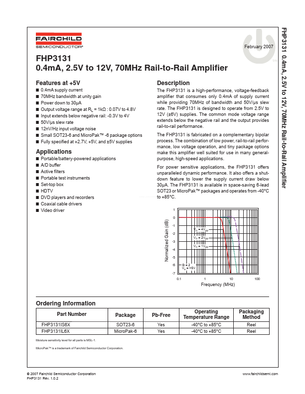 FHP3131 Fairchild Semiconductor