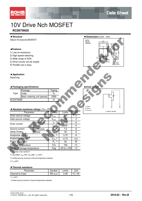 RCD075N20