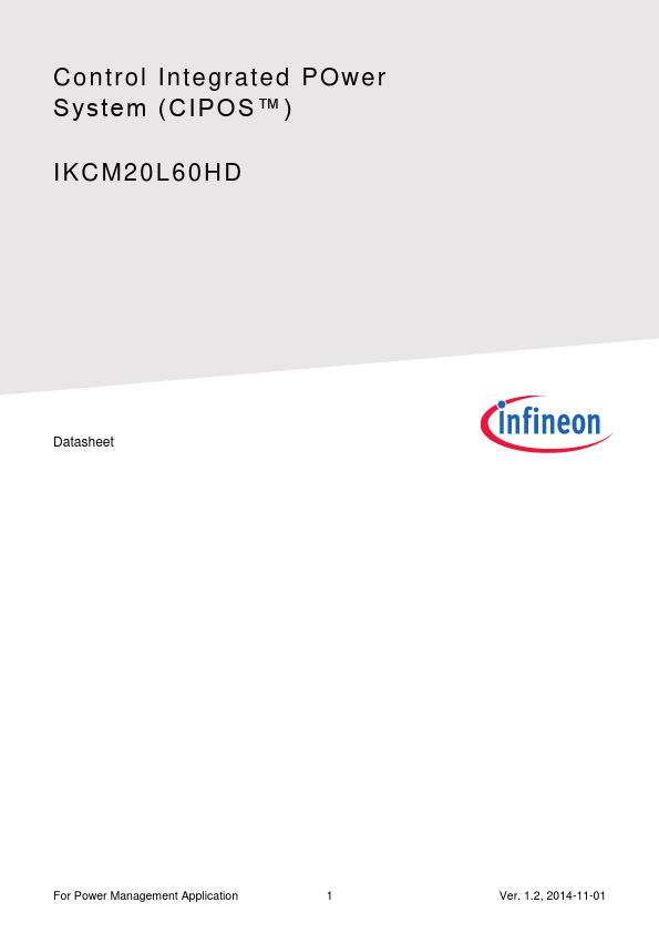 IKCM20L60HD Infineon