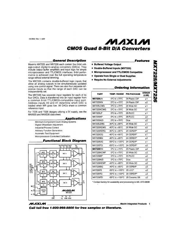 MX7226K Maxim